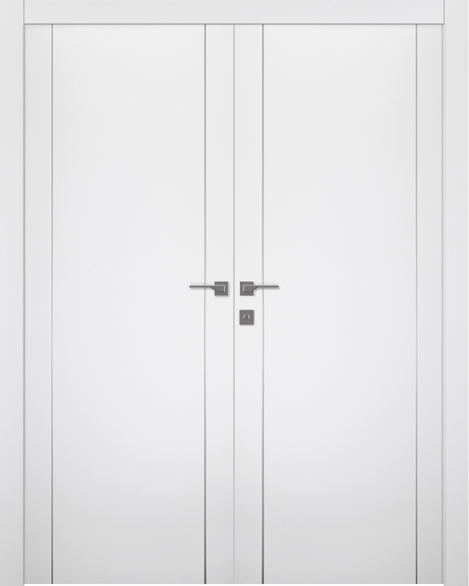 SMART PRO 2U POLAR WHITE CLOSET BELLDINNI MODERN INTERIOR DOOR - 1