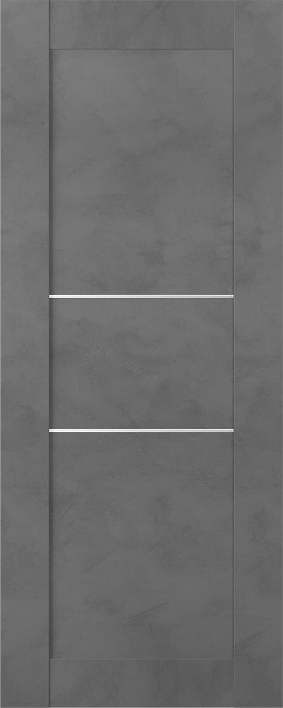 AVON 07 2H DARK URBAN SLAB BELLDINNI MODERN INTERIOR DOOR - 1