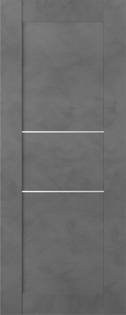 AVON 07 2H DARK URBAN SLAB BELLDINNI MODERN INTERIOR DOOR - 1
