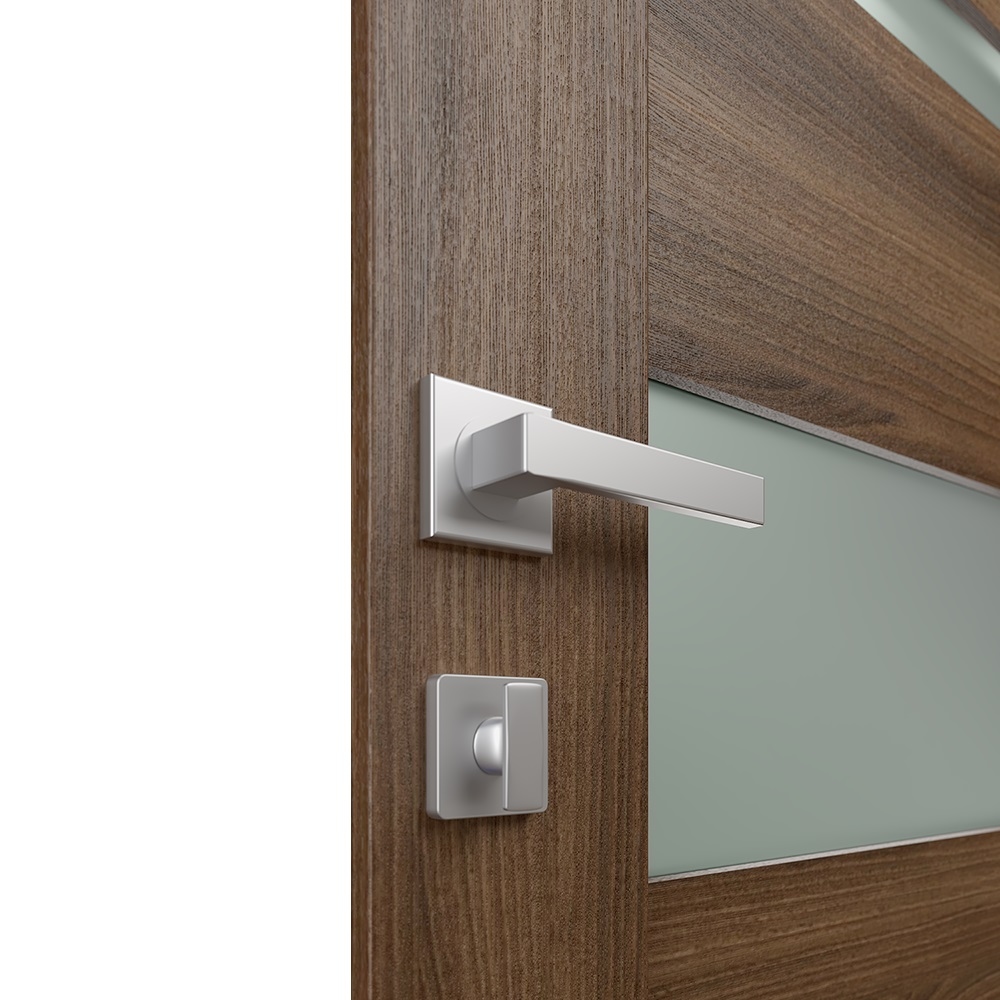 AVON 07-03 VETRO PECAN NUTWOOD DOUBLE POCKET DOORS BELLDINNI MODERN INTERIOR DOOR IN STOCK - 3