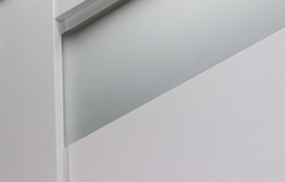 LETI VETRO BIANCO NOBLE BARN BELLDINNI MODERN INTERIOR DOOR - 3