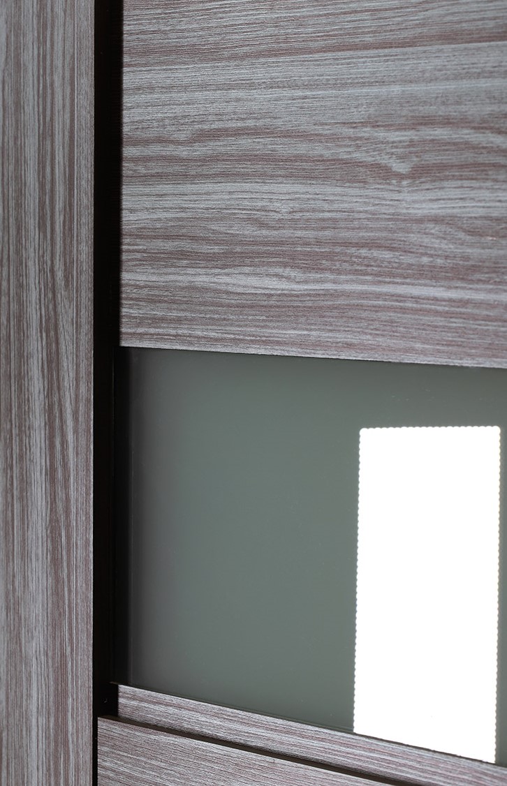 DESSA VETRO GRAY OAK SLAB BELLDINNI MODERN INTERIOR DOOR - 4
