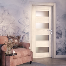 AVON 07-08 VETRO RIBEIRA ASH SWING DOORS BELLDINNI MODERN INTERIOR DOOR - 2