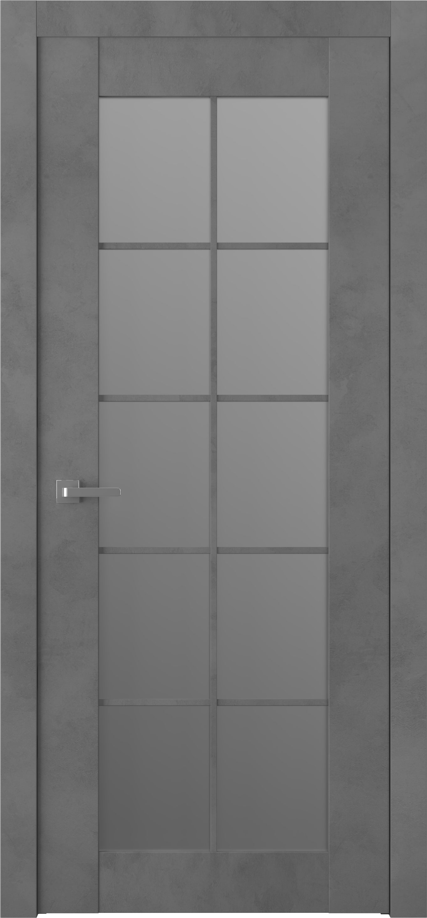 AVON 10 LITE VETRO DARK URBAN SWING BELLDINNI MODERN INTERIOR DOOR - 1