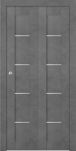 AVON 07 4H DARK URBAN BI-FOLD BELLDINNI MODERN INTERIOR DOOR - 1