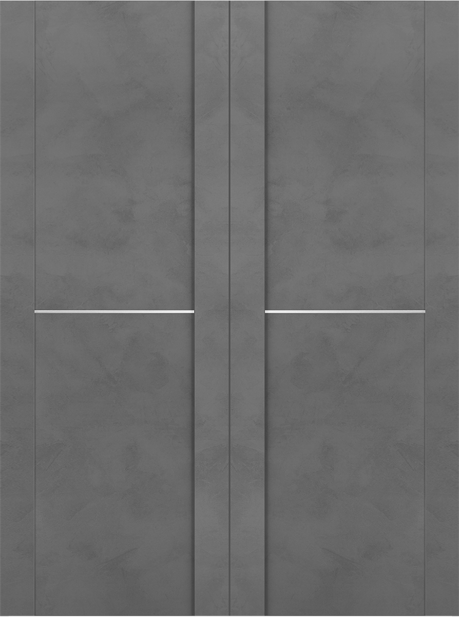 AVON 01 1H GOLD DARK URBAN DOUBLE BI-FOLD BELLDINNI MODERN INTERIOR DOOR - 3