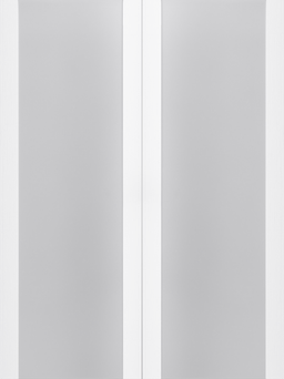 PALLADIO 202 VETRO BIANCO NOBLE DOUBLE BARN DOORS BELLDINNI MODERN INTERIOR DOOR - 2