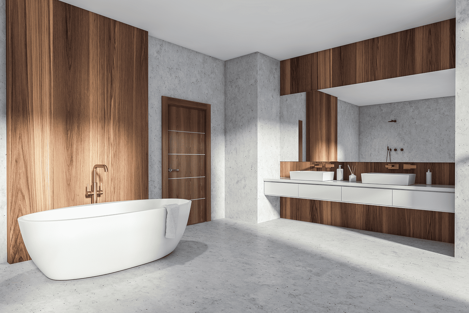 OPTIMA 4H PECAN NUTWOOD POCKET DOORS BELLDINNI MODERN INTERIOR DOOR - 2
