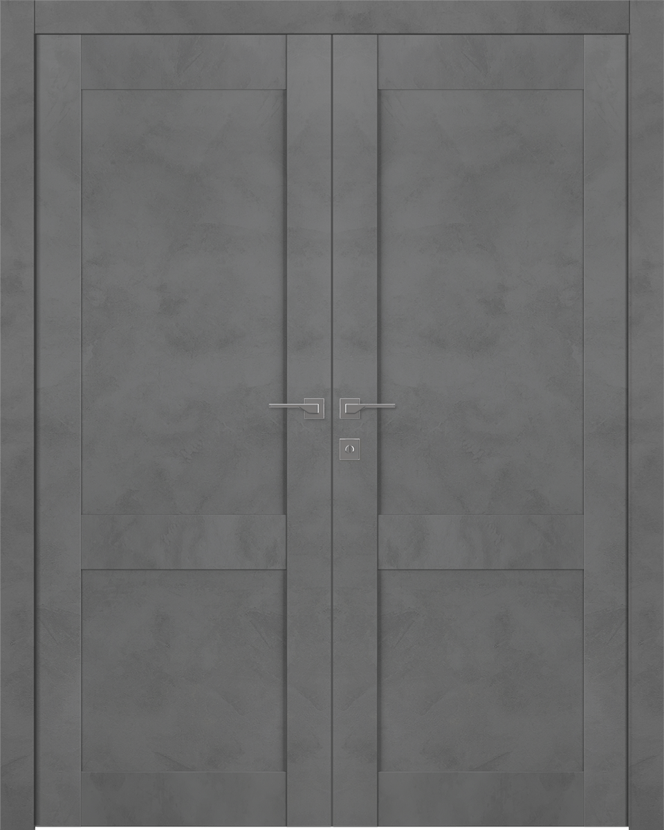 AVON 07 R DARK URBAN DOUBLE BELLDINNI MODERN INTERIOR DOOR - 1