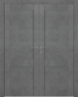 AVON 07 R DARK URBAN DOUBLE BELLDINNI MODERN INTERIOR DOOR - 1
