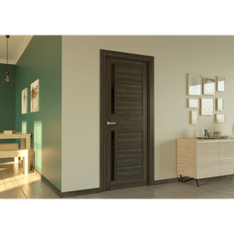 ESTA VETRO GRAY OAK BARN BELLDINNI MODERN INTERIOR DOOR - 2