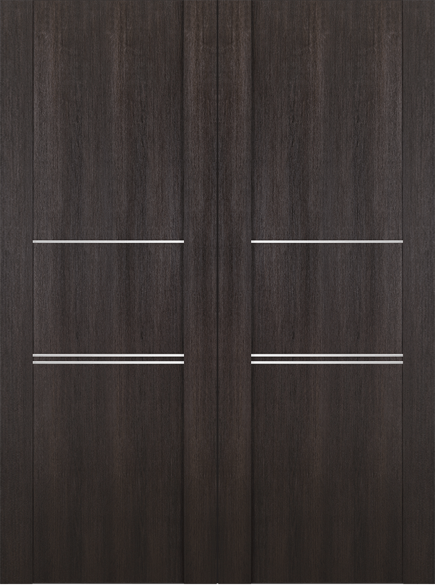 AVON 01 3H VERALINGA OAK DOUBLE BARN BELLDINNI MODERN INTERIOR DOOR - 2