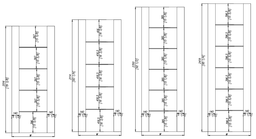 OPTIMA 4H PECAN NUTWOOD BYPASS DOORS BELLDINNI MODERN INTERIOR DOOR - 5
