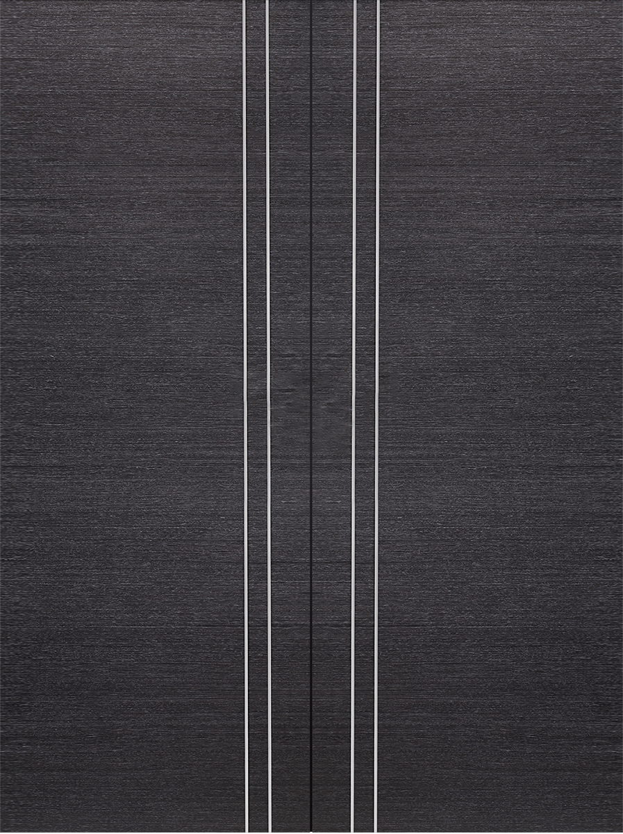 AVANTI 2V BLACK APRICOT DOUBLE BARN BELLDINNI MODERN INTERIOR DOOR - 2