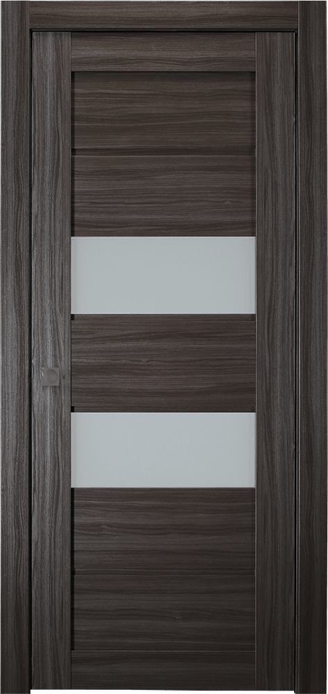 DESSA VETRO GRAY OAK POCKET BELLDINNI MODERN INTERIOR DOOR - 10