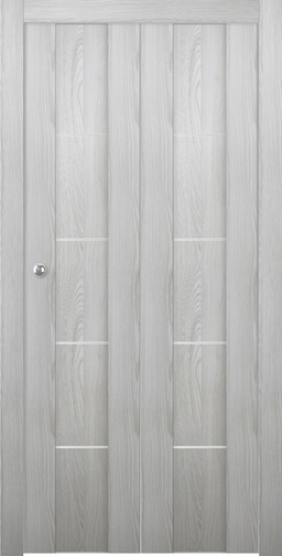 AVON 01 4H RIBEIRA ASH BI-FOLD BELLDINNI MODERN INTERIOR DOOR - 1
