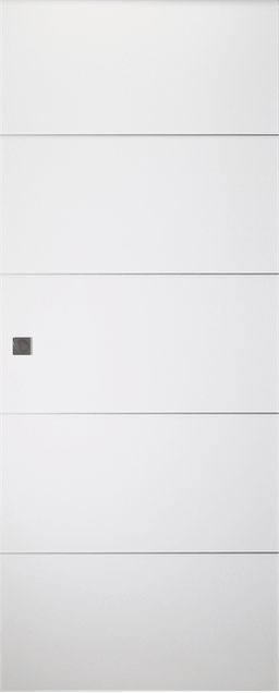 OPTIMA 4H SNOW WHITE DOUBLE MAGIC BELLDINNI MODERN INTERIOR DOOR - 1