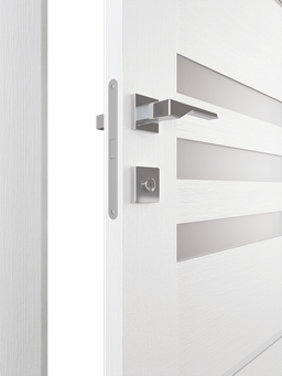 DOME VETRO BIANCO NOBLE SWING BELLDINNI MODERN INTERIOR DOOR - 4