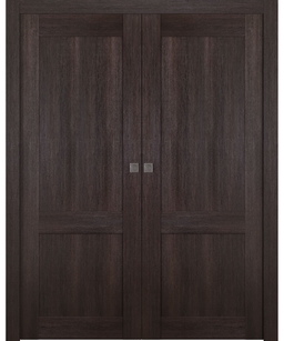 AVON 07 R VERALINGA OAK DOUBLE POCKET BELLDINNI MODERN INTERIOR DOOR - 1