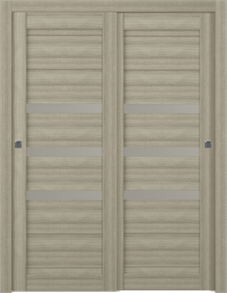DORA VETRO SHAMBOR BYPASS BELLDINNI MODERN INTERIOR DOOR - 1