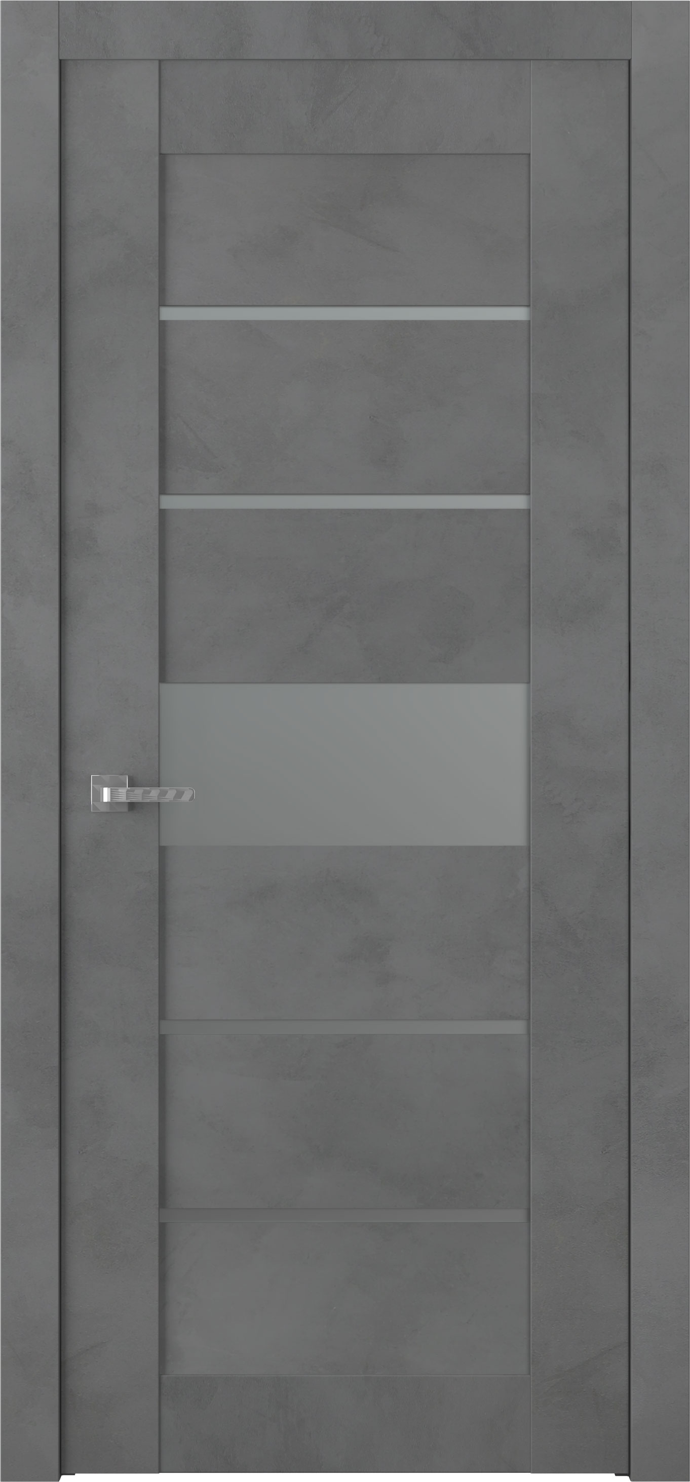 AVON 07-06 VETRO DARK URBAN SWING BELLDINNI MODERN INTERIOR DOOR - 1