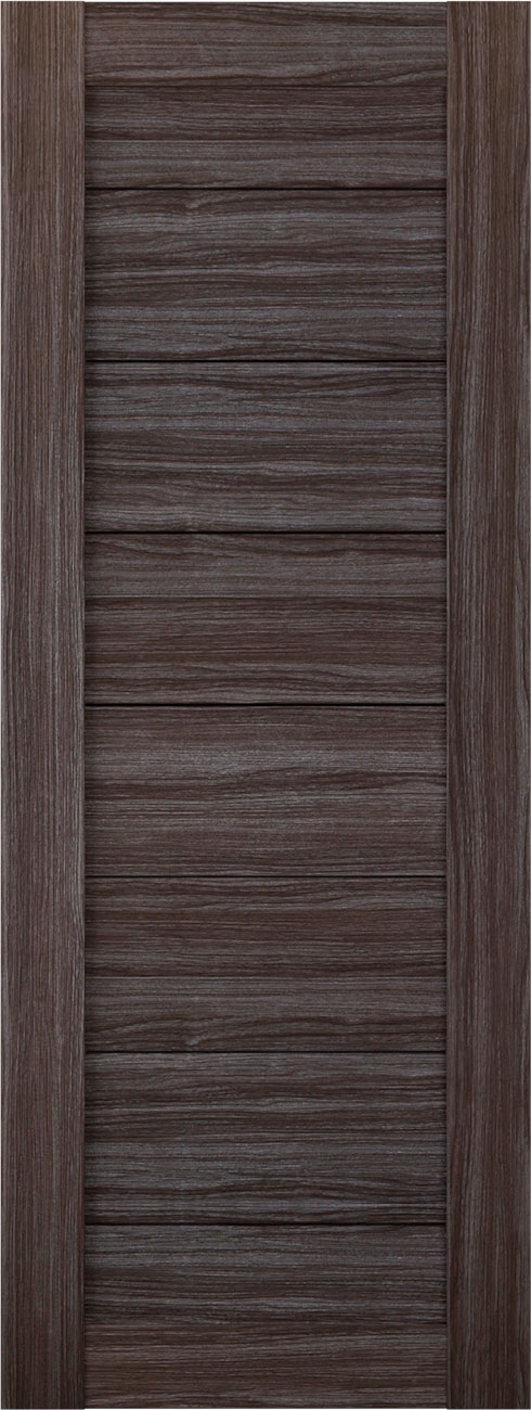 ERMI GRAY OAK SLAB BELLDINNI MODERN INTERIOR DOOR - 1
