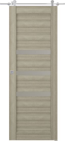 RITA VETRO SHAMBOR BARN BELLDINNI MODERN INTERIOR DOOR - 1