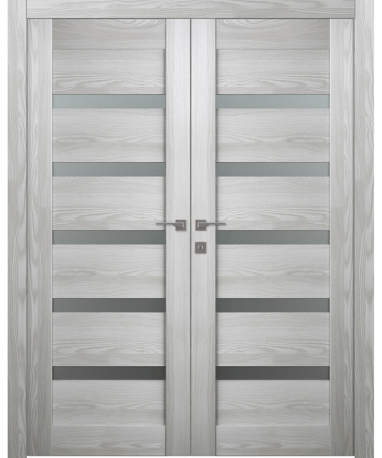 AVON 07-04 VETRO RIBEIRA ASH DOUBLE BELLDINNI MODERN INTERIOR DOOR - 1