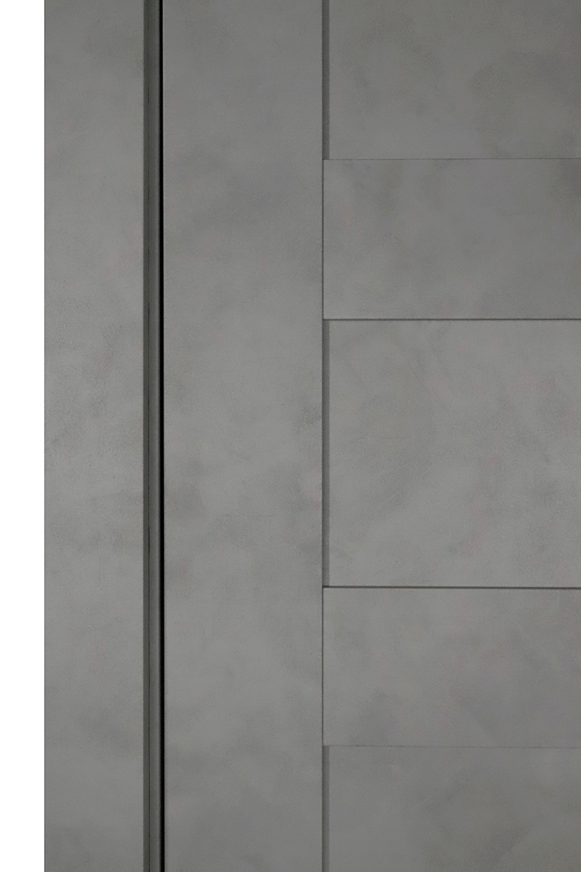 AVON 07 3R DARK URBAN INVISIBLE METAL FRAME BELLDINNI MODERN INTERIOR DOOR - 3