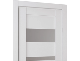 LETI VETRO SNOW WHITE BARN BELLDINNI MODERN INTERIOR DOOR - 2
