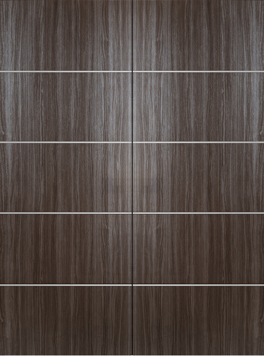 PALLADIO 4H GRAY OAK DOUBLE MAGIC BELLDINNI MODERN INTERIOR DOOR - 2