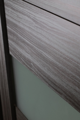 KINA VETRO GRAY OAK BARN DOORS BELLDINNI MODERN INTERIOR DOOR - 7