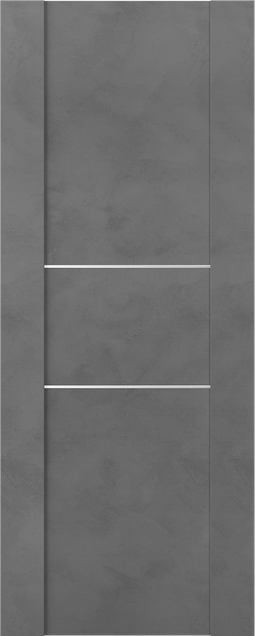 AVON 01 2H DARK URBAN SLAB BELLDINNI MODERN INTERIOR DOOR - 1