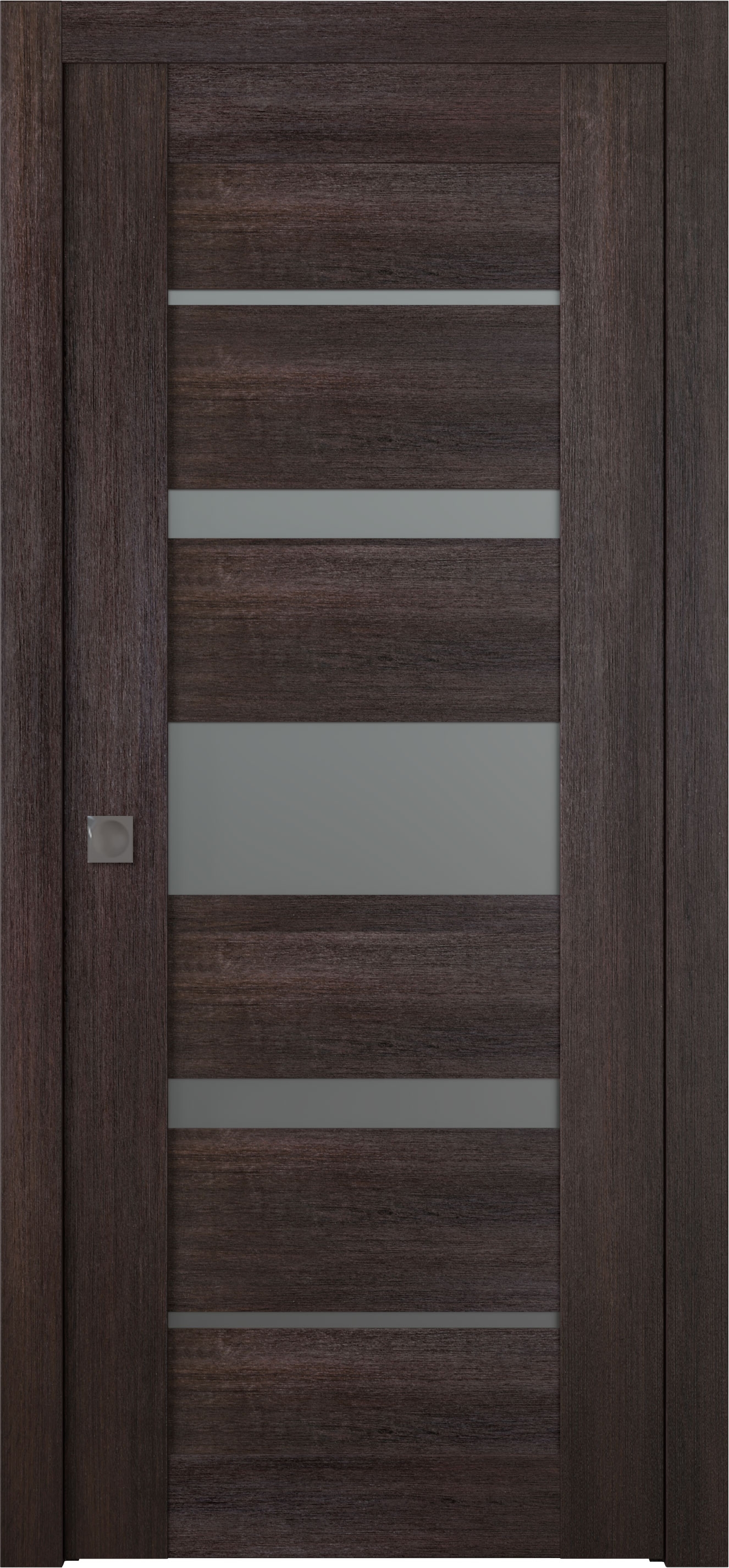 AVON 07-03 VETRO VERALINGA OAK POCKET BELLDINNI MODERN INTERIOR DOOR - 1