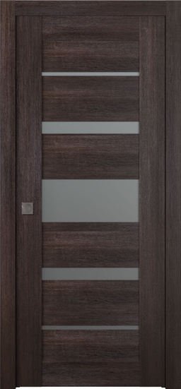 AVON 07-03 VETRO VERALINGA OAK POCKET BELLDINNI MODERN INTERIOR DOOR - 1