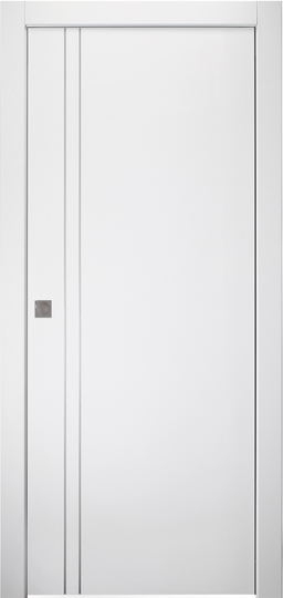 SMART PRO 2V POLAR WHITE POCKET BELLDINNI MODERN INTERIOR DOOR - 1