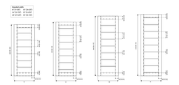 ALDA BIANCO NOBLE BYPASS BELLDINNI MODERN INTERIOR DOOR - 5