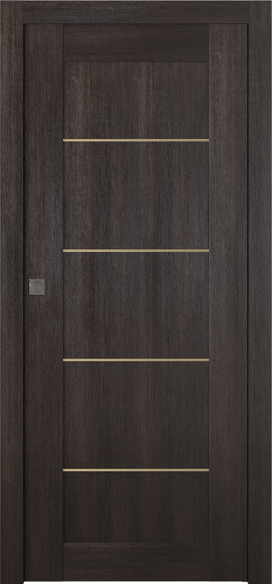 AVON 07 4H GOLD VERALINGA OAK POCKET BELLDINNI MODERN INTERIOR DOOR - 1