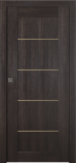 AVON 07 4H GOLD VERALINGA OAK POCKET BELLDINNI MODERN INTERIOR DOOR - 1