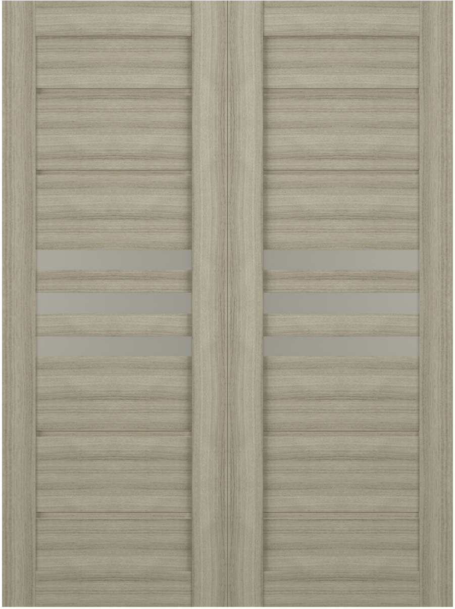 DOME VETRO SHAMBOR DOUBLE BARN BELLDINNI MODERN INTERIOR DOOR - 2