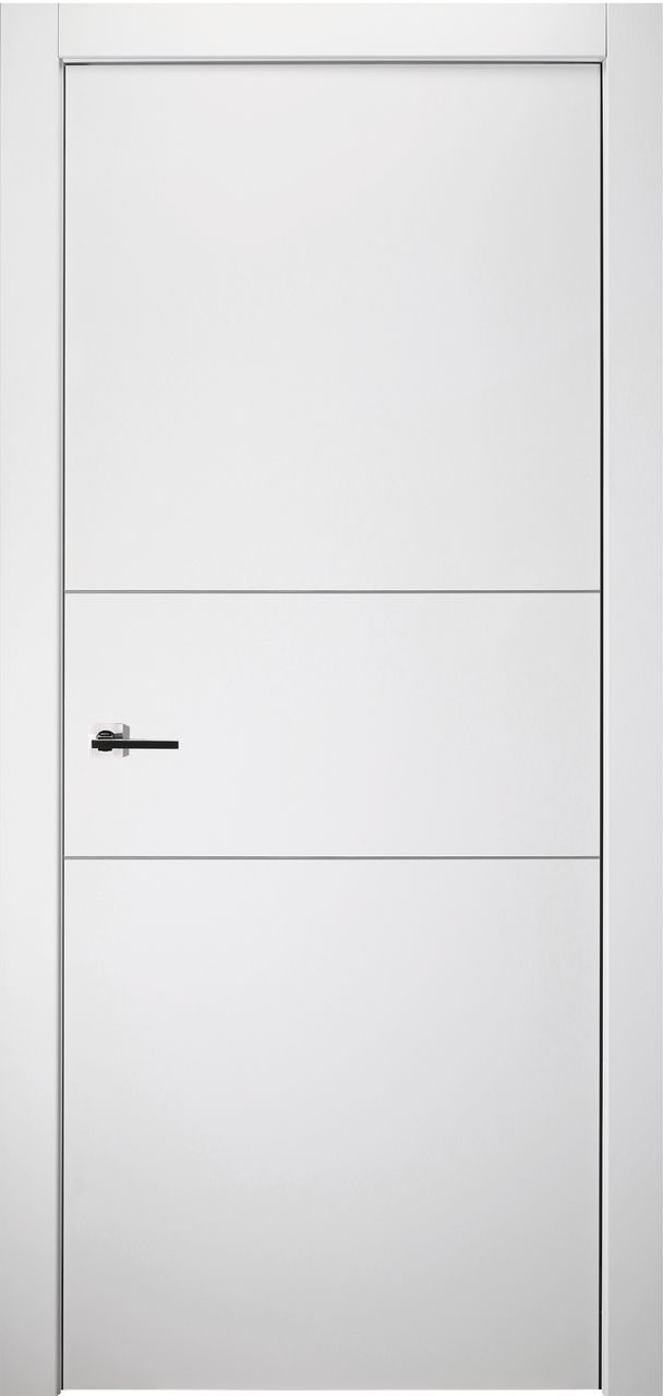 OPTIMA 2H SNOW WHITE SWING BELLDINNI MODERN INTERIOR DOOR - 1