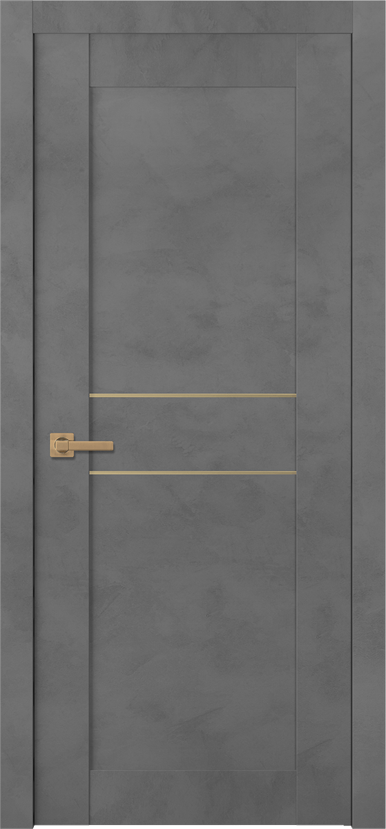 AVON 07 2HN GOLD DARK URBAN SWING BELLDINNI MODERN INTERIOR DOOR - 1