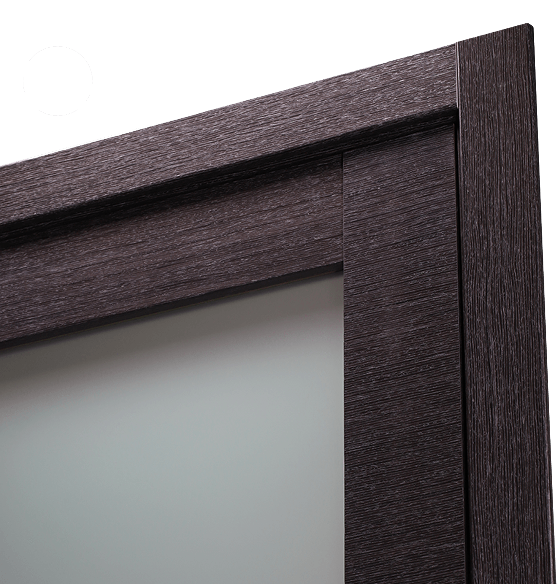 AVANTI 207 VETRO BLACK APRICOT CLOSET BELLDINNI MODERN INTERIOR DOOR - 4