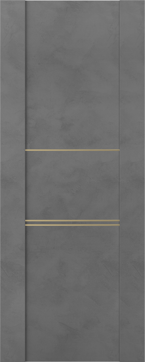 AVON 01 3H GOLD DARK URBAN SLAB BELLDINNI MODERN INTERIOR DOOR - 1