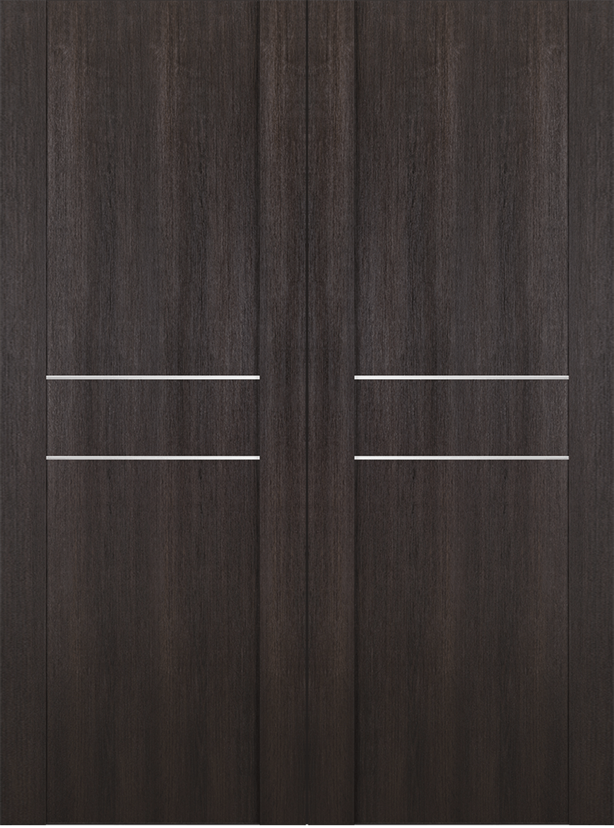 AVON 01 2HN VERALINGA OAK DOUBLE BARN BELLDINNI MODERN INTERIOR DOOR - 2