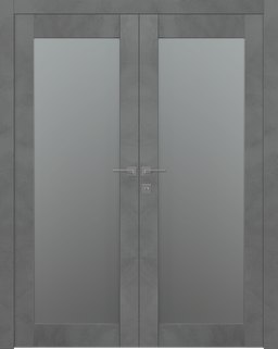AVON 207 VETRO DARK URBAN CLOSET BELLDINNI MODERN INTERIOR DOOR - 1