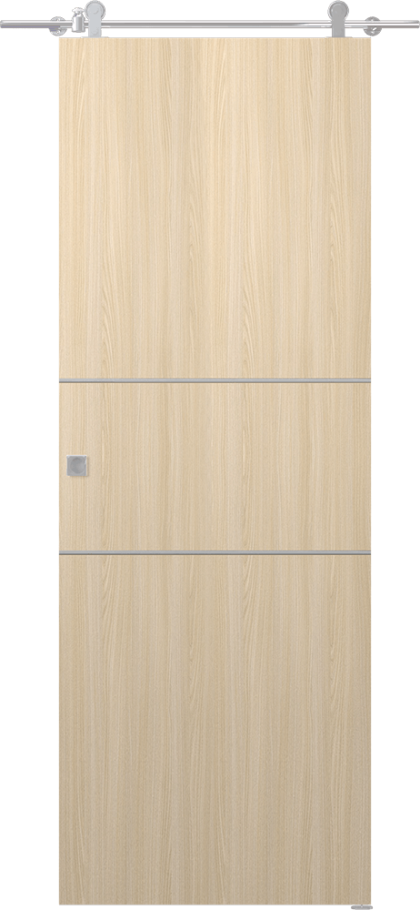 OPTIMA 2H LOIRE ASH BARN DOORS BELLDINNI MODERN INTERIOR DOOR - 1