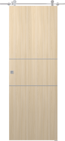 OPTIMA 2H LOIRE ASH BARN DOORS BELLDINNI MODERN INTERIOR DOOR - 1