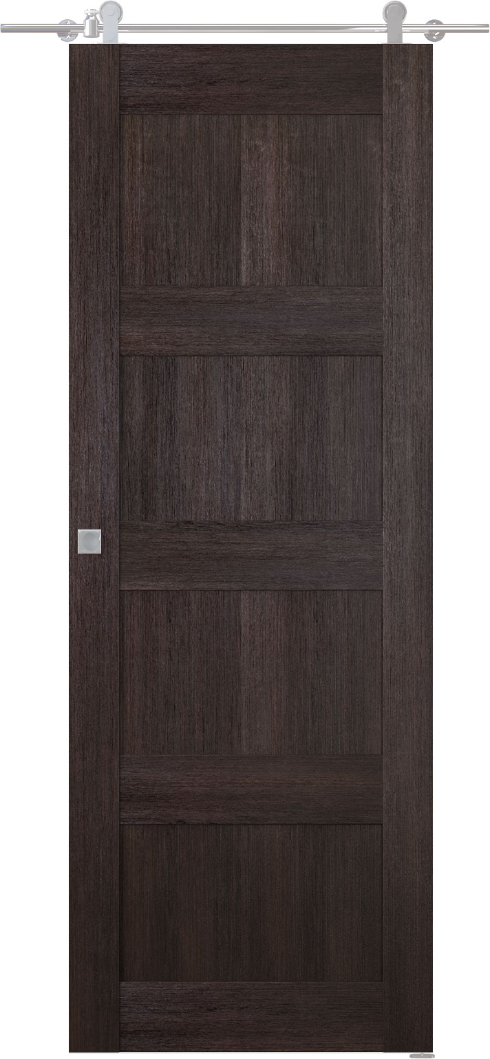 AVON 07 3R VERALINGA OAK DOUBLE BARN BELLDINNI MODERN INTERIOR DOOR - 1