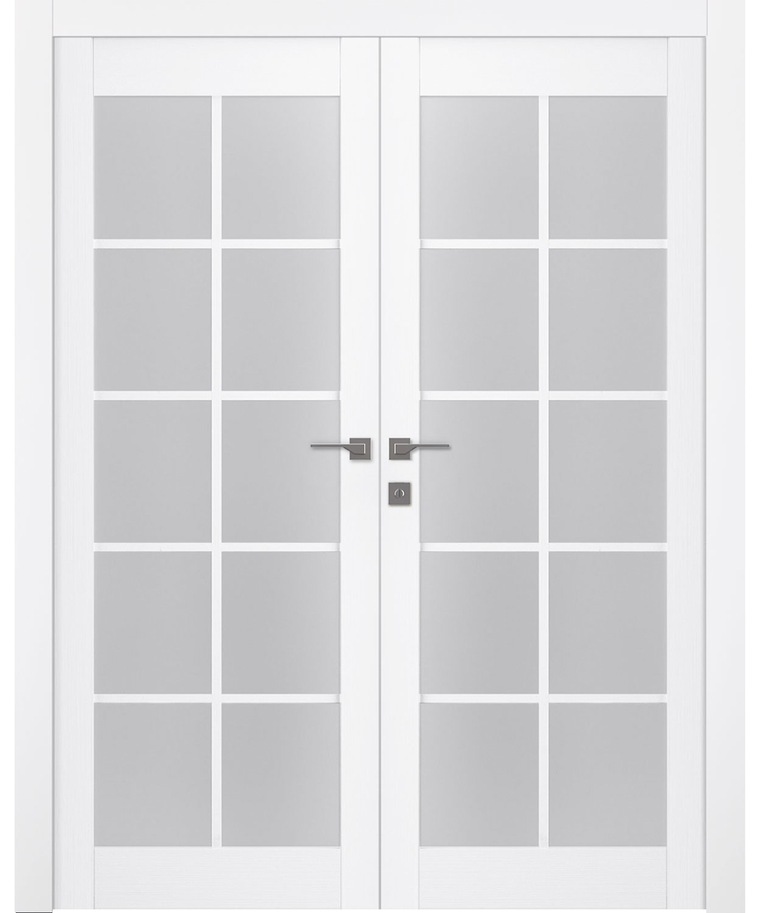 PALLADIO 10 LITE VETRO BIANCO NOBLE CLOSET BELLDINNI MODERN INTERIOR DOOR - 1